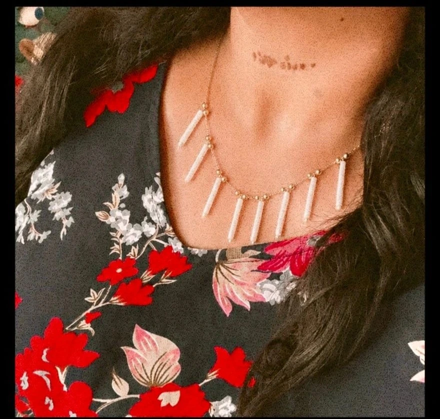 dentalium neckalace